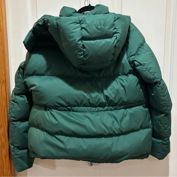 Lululemon Wunder Puff Puffer Jacket in Everglade Green - Size 8 - Picture 2 of 16